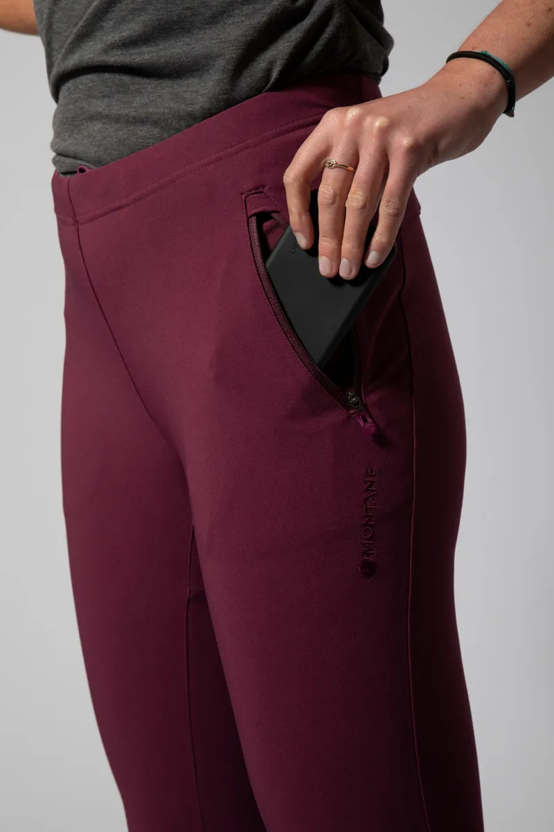 Montane Womens Ineo Pro Trousers - Saskatoon Berry-4